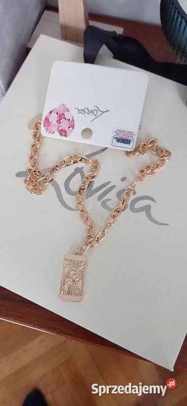 Słońce Tarot łańcuszek z zawieszka Lovisa nowy Ozdoby Warszawa