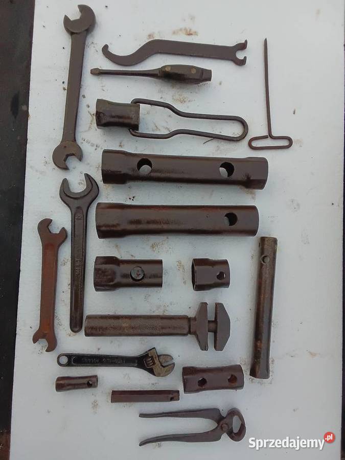 Klucze akcesoria do zabytkowych motocykli Motoryzacja sprzedam
