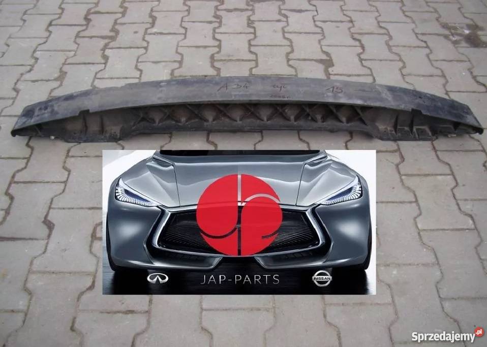 NISSAN MAXIMA A34 BELKA WZMOCNIENIE ZDERZAKA TYŁ Nowy Tomyśl