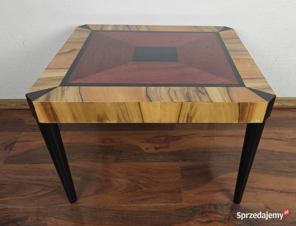 Stolik kawowy w stylu art deco lakierowany mazowieckie sprzedam