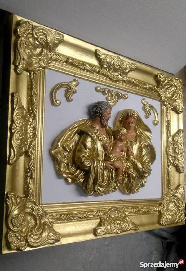 RELIEF JAN PAWEŁ II 2 OBRAZ PŁASKORZEŹBA Dekoracje i ozdoby lubuskie