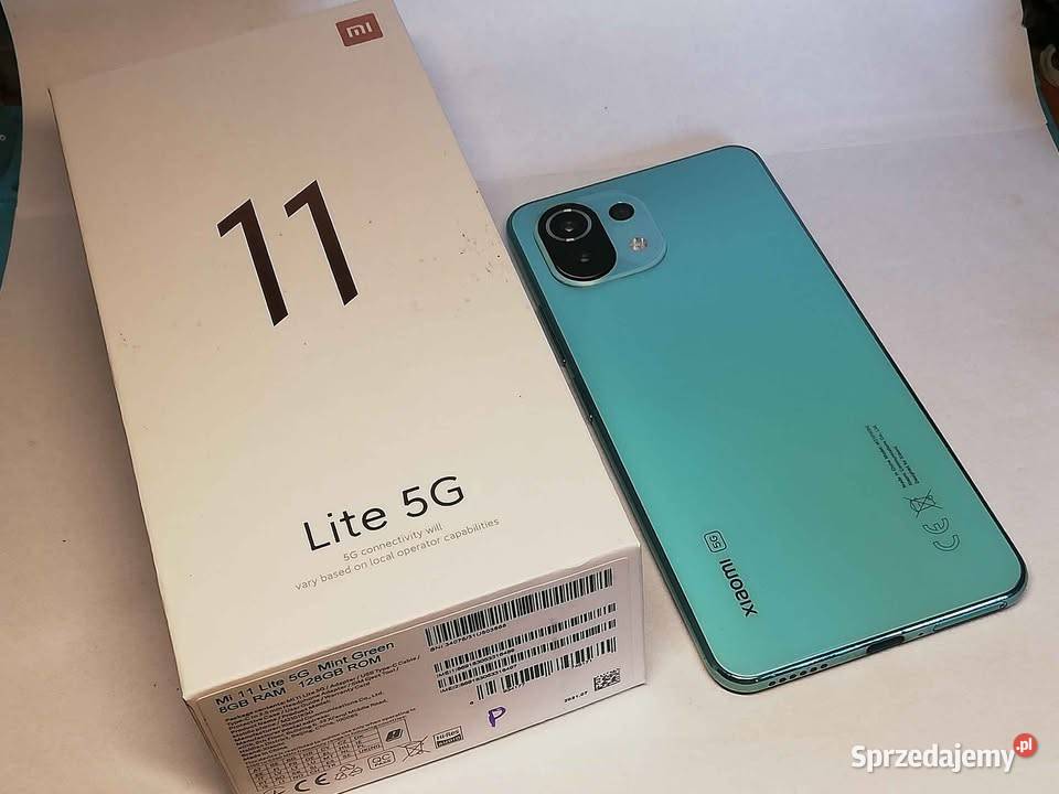 Xiaomi Mi 11 Lite 5G 8128GB Mint Green Xiaomi Ostrów Wielkopolski
