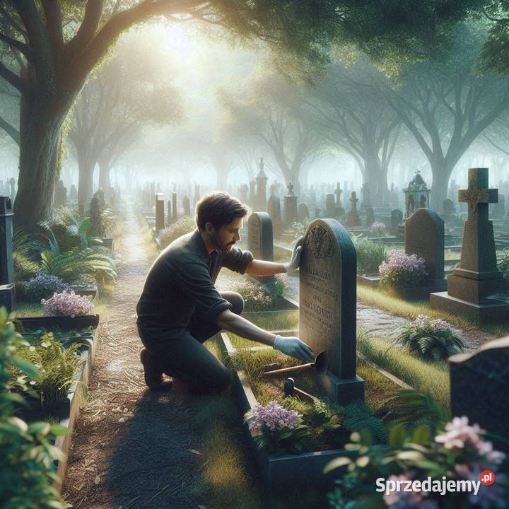 Sprzątanie grobu pogrzebie cmentarz Osobowice Wrocław