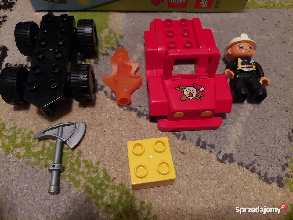 LEGO DUPLO 6169 Dowódca straży pożarnej pudełko Klocki mazowieckie Warszawa