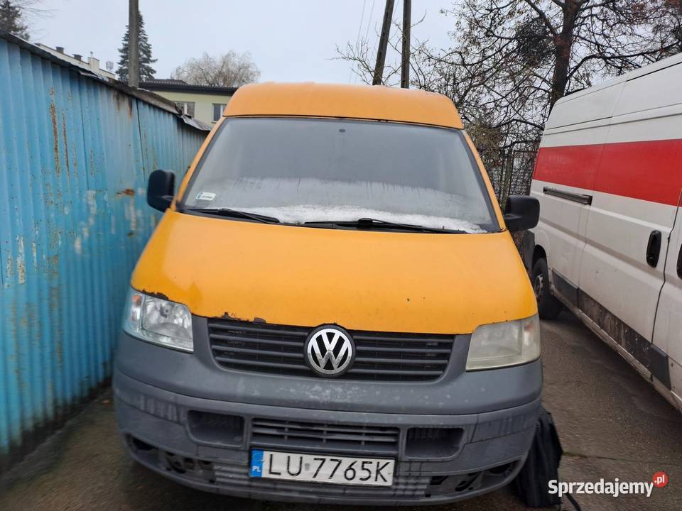 VOLKSWAGEN TRANSPORTER T5 2005 189600 ccm 105 mazowieckie Warszawa