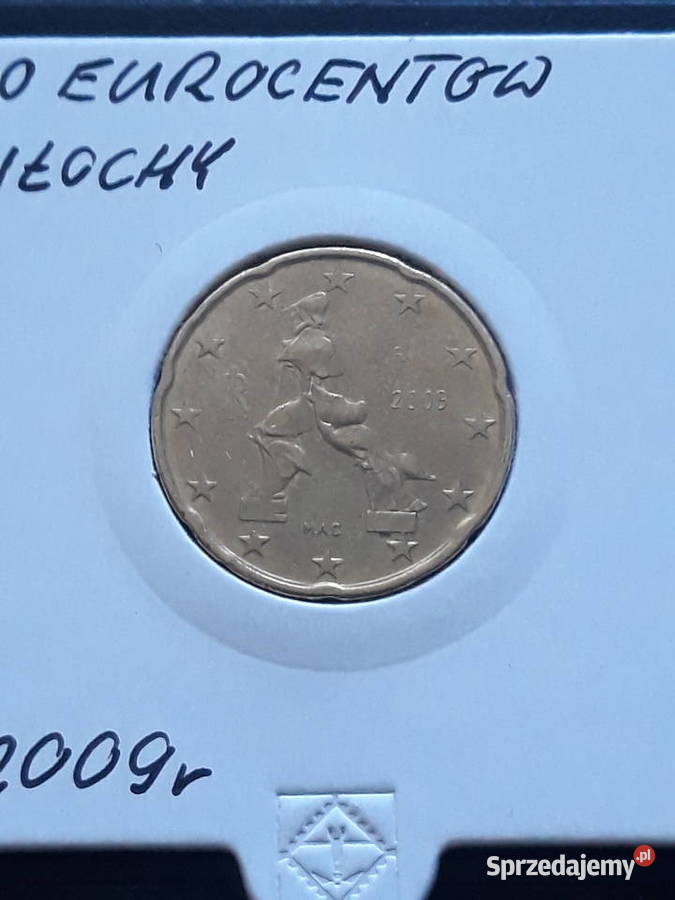 20 Eurocentów Włochy 2009 r