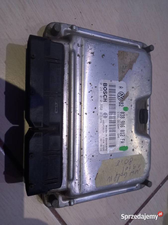 Komputer VW 038906012FA osobowe wielkopolskie Margonin
