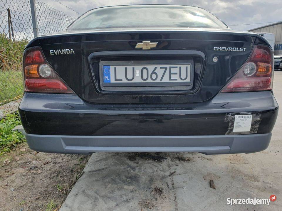 ZDERZAK TYŁ CHEVROLET EVANDA kujawsko-pomorskie Lipno