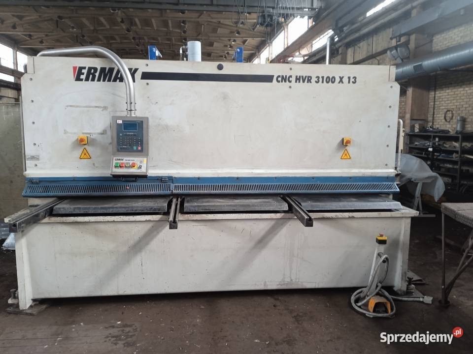 Nożyce gilotynowe hydrauliczne ERMAK CNC HVR
