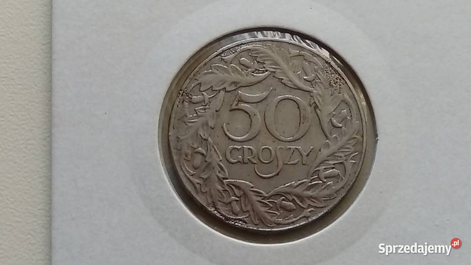 Moneta 50 gr 1938 r Generalne Gubernatorstwo