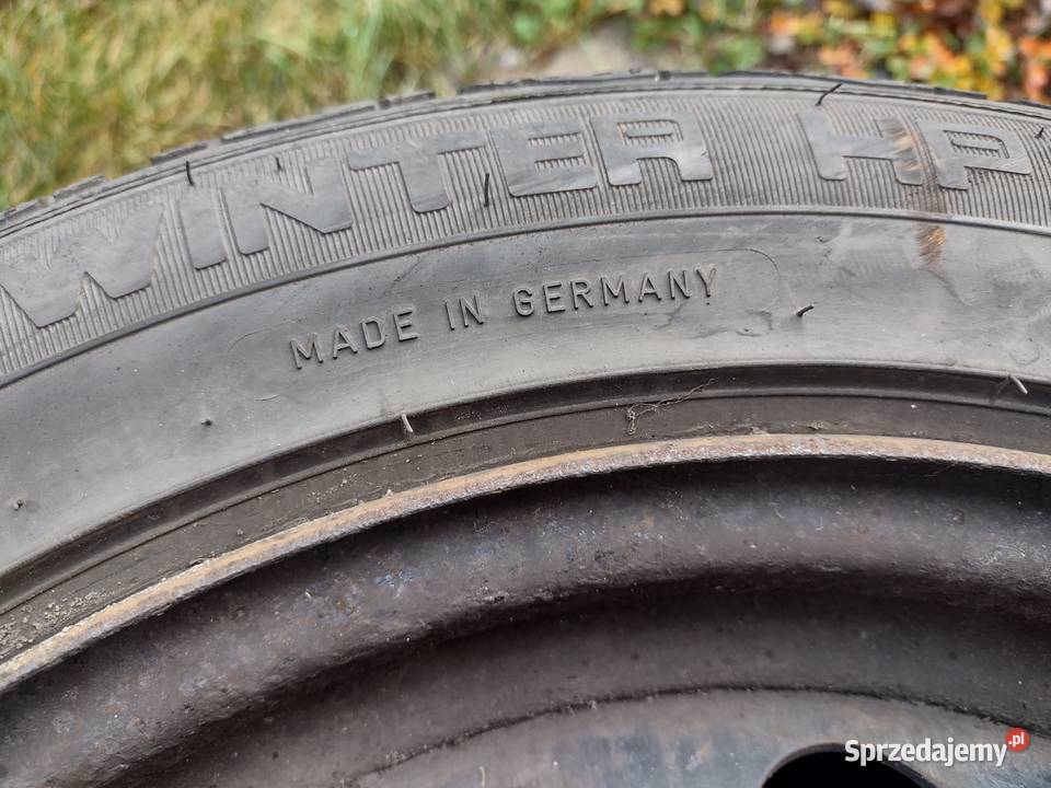 Opony zimowe na felgach stalowych Citroen łódzkie