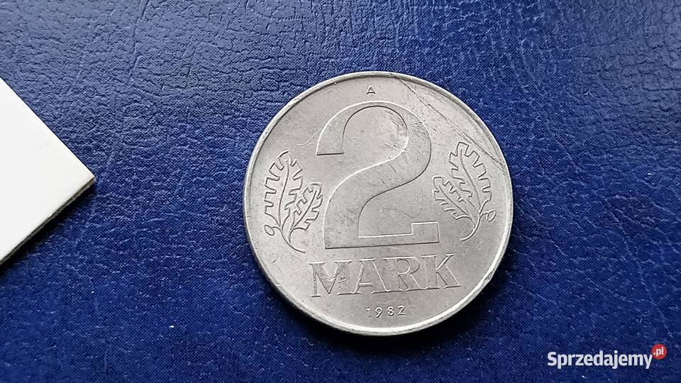 Stare monety 2 marki 1982 Niemcy Lesko