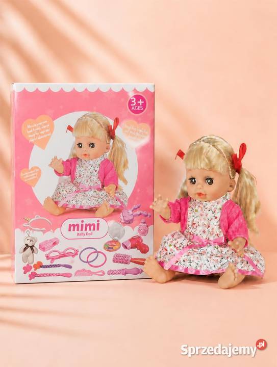 Lalka Mimi Baby Doll akcesoria do fryzur blond Dla Dziecka podkarpackie Rzeszów