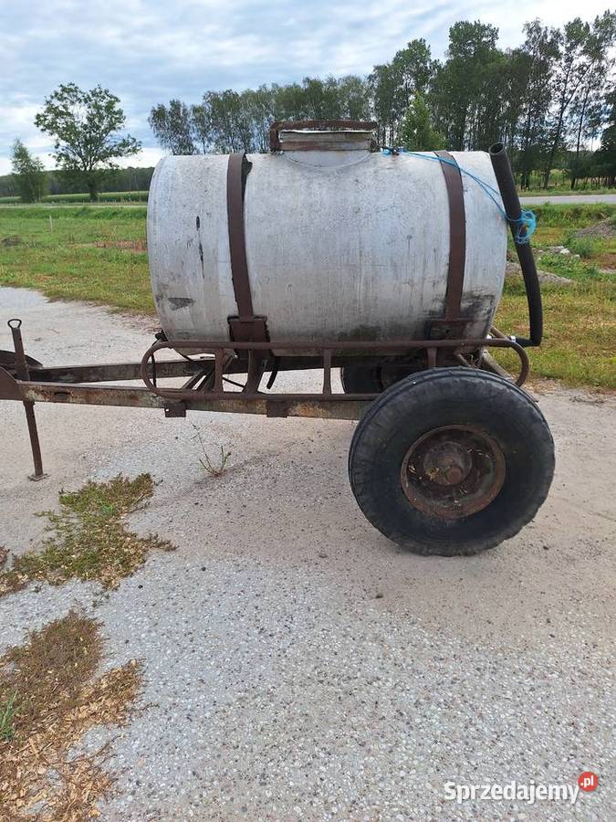 Sprzedam beczkowóz do wody aluminiowy Zambrów