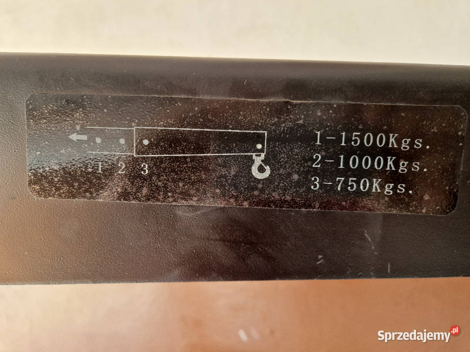 żuraw warsztatowy wynajem Olsztyn