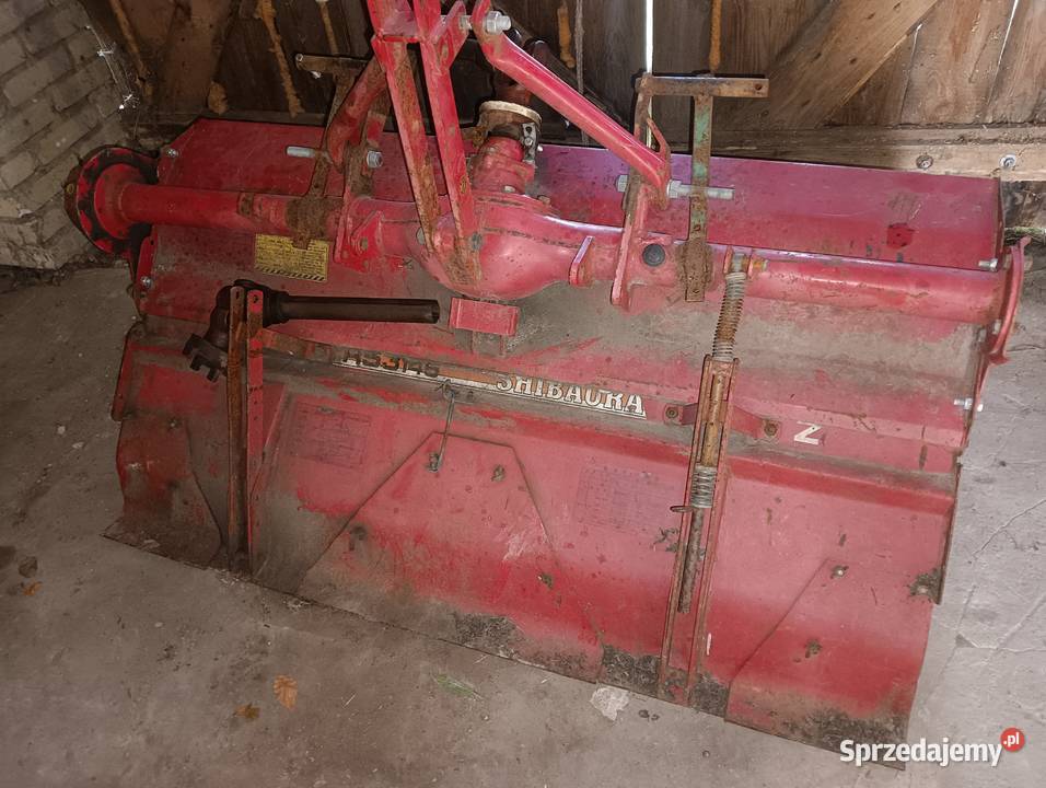 Glebogryzarka shibaura 140 m yanmar iseki kubota Bełchatów