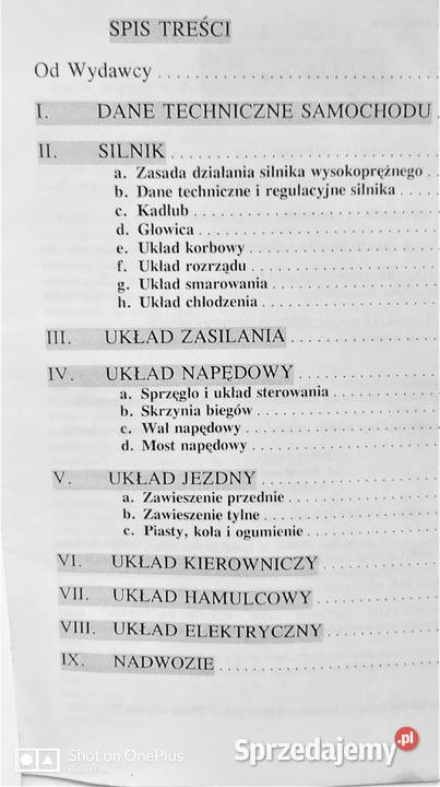 Książka sam naprawiam Mercedes Benz Nysa