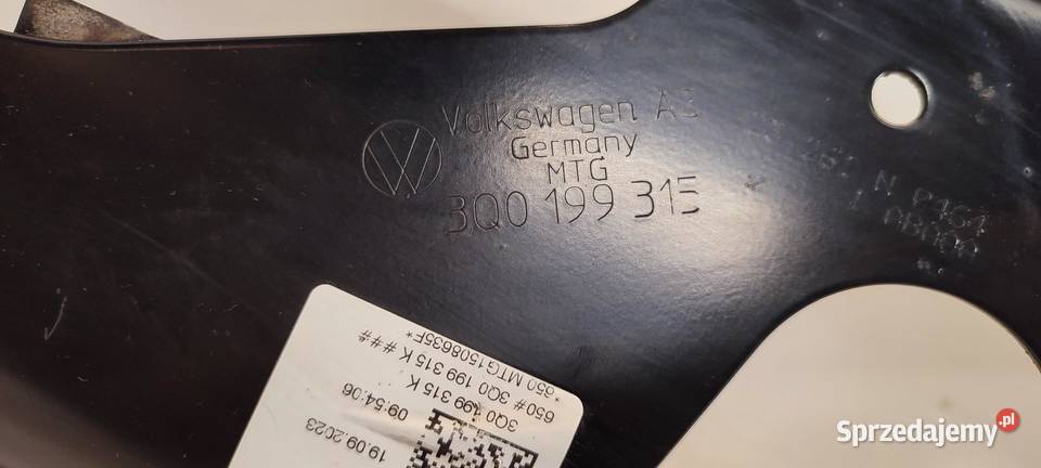 SKODA KAROQ SANKI KOŁYSKA PRZÓD 3Q0199315K