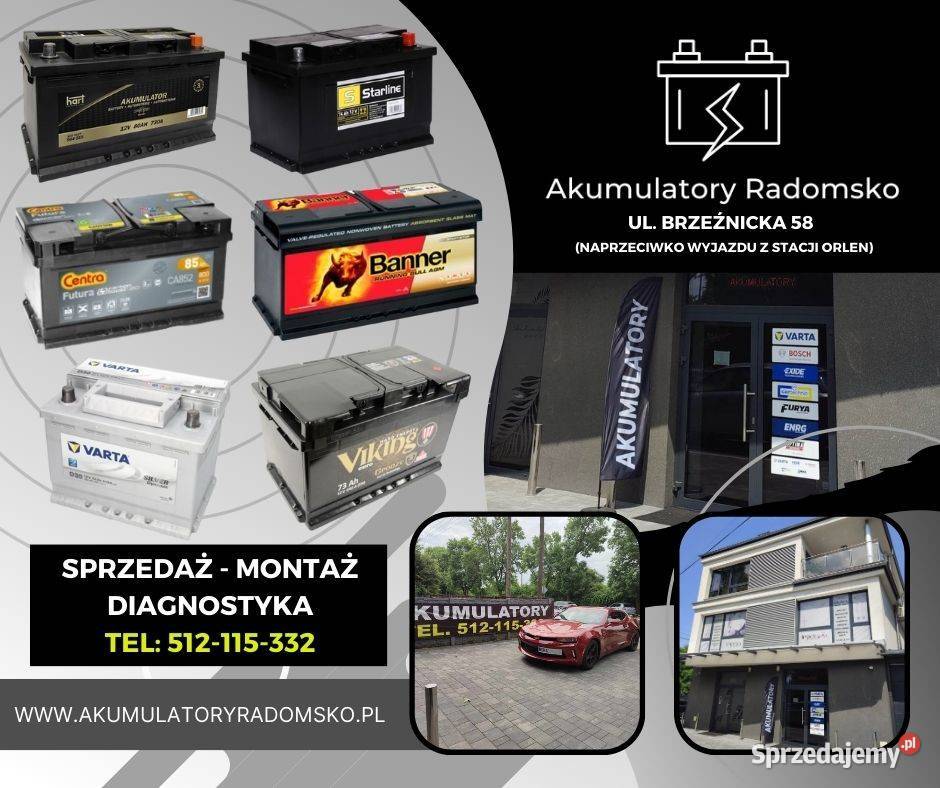 Akumulator VIKING 125Ah 950A P Radomsko