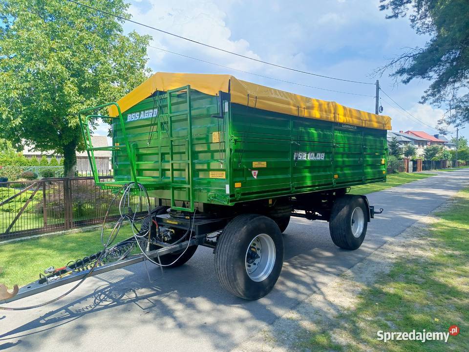 Przyczepa Brandys 1008 HL 8t 12 t D47 D55 nieuszkodzony lubelskie Puławy