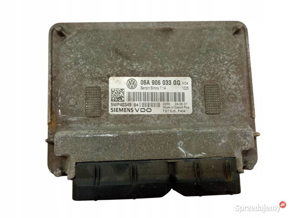 STEROWNIK SILNIKA 06A906033GG 16 B 102 VW