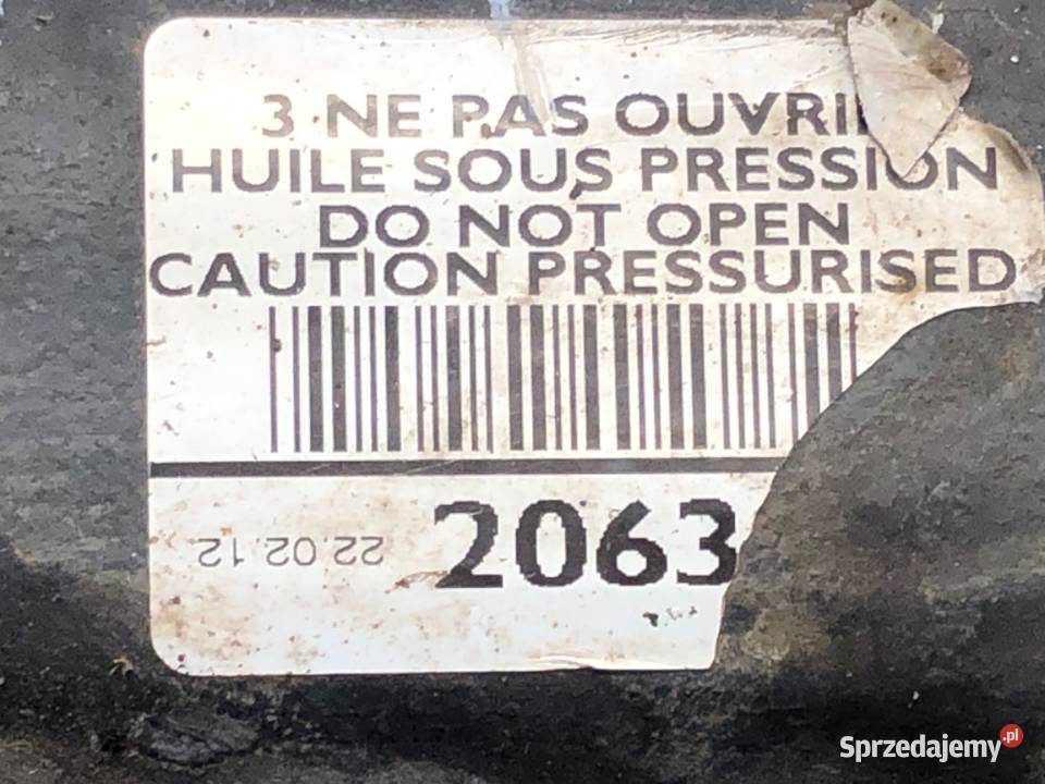 AMORTYZATOR PRAWY PRZÓD SPRĘŻYNA CITROEN DS4 20 osobowe Amortyzatory