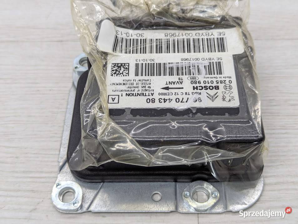 MODUŁ SENSOR AIRBAG PEUGEOT 3008 I 9677044380 Białystok