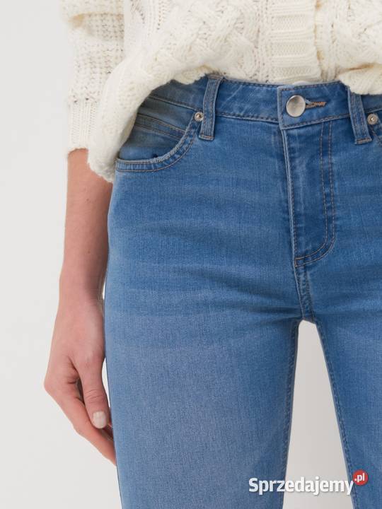 niebieskie spodnie rurki Sinsay Rozmiar 36(S) małopolskie sprzedam