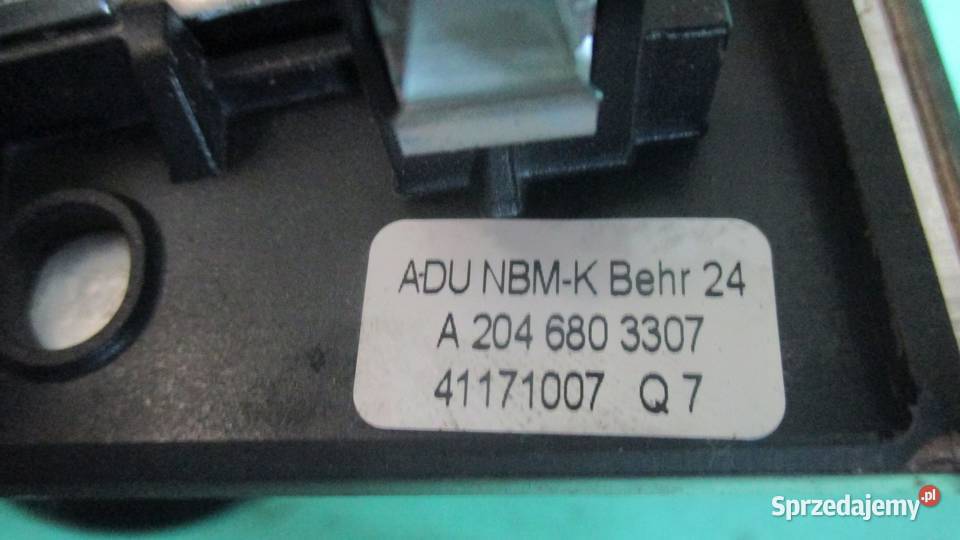 MERCEDES W204 07r lewarek wybierak biegów AUT świętokrzyskie
