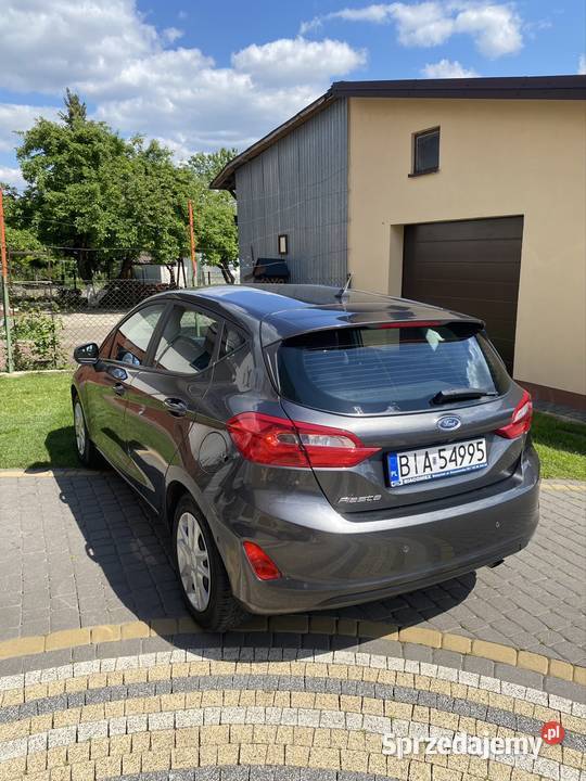 Ford Fiesta mk8 2018 r benzyna szary podlaskie Wysokie Mazowieckie sprzedam