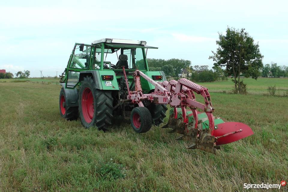 Fendt 312 LSA z turem i pługiem Skrzynia biegów Manualna Wola Rębkowska sprzedam