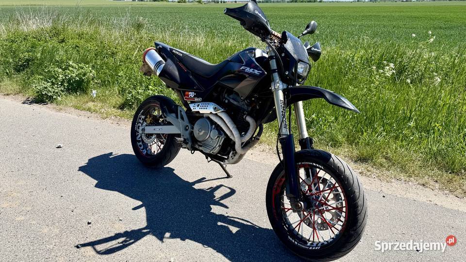 Honda FMX 650 FunmotoSupermoto KAT A2 nieuszkodzony Lubiąż