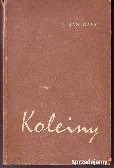 9160 KOLEINY JULIAN GAŁAJ literatura piękna - proza polska Czyrna
