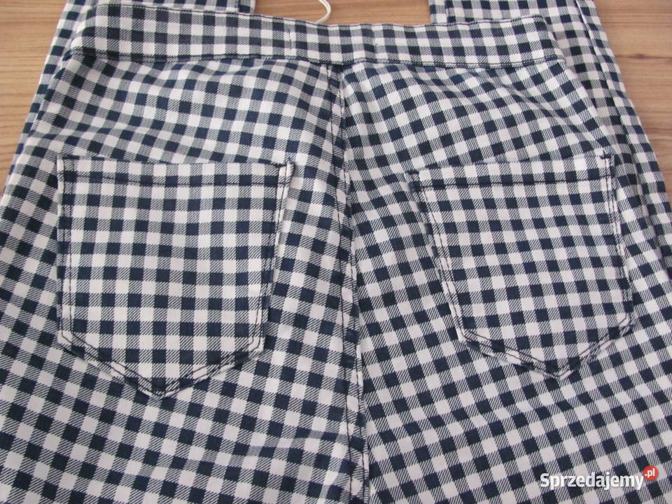 spodnie GLAMOROUS w kratę r S jeans skinn lubelskie sprzedam