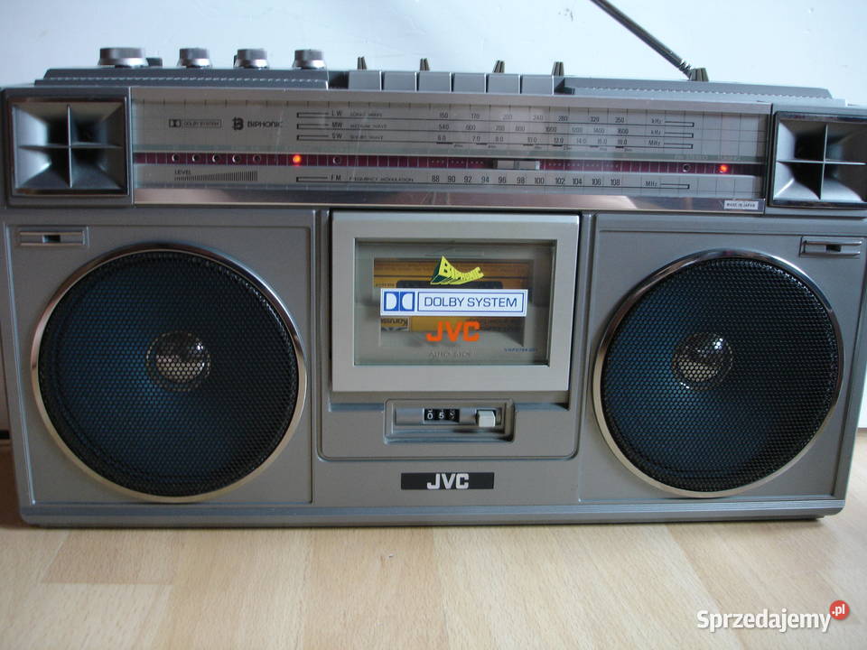 Radiomagnetofon JVC RC656LBII Zielona Góra sprzedam