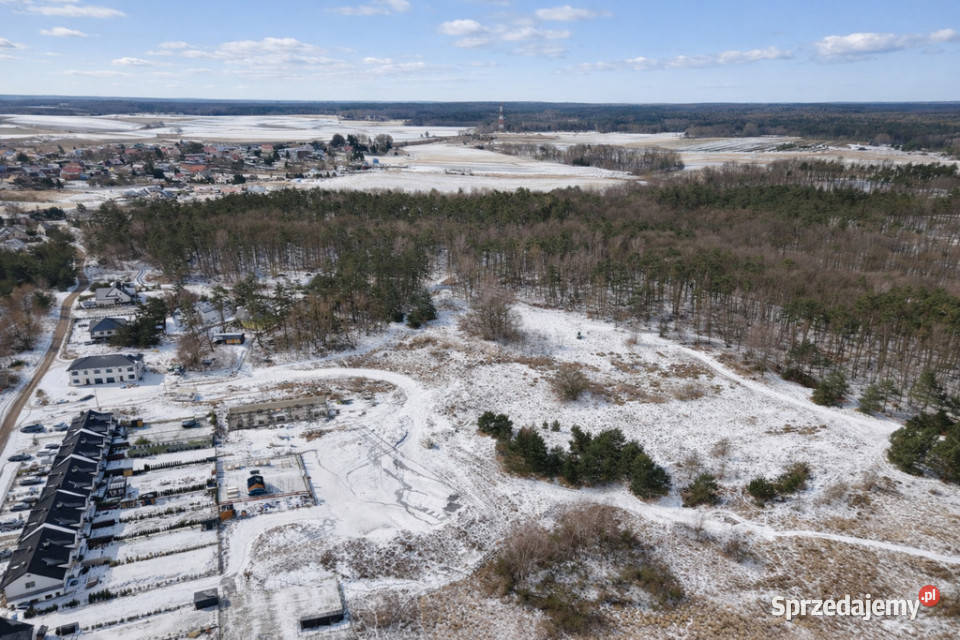 Działka inwestycyjna pod szeregowce szambo Przęsocin