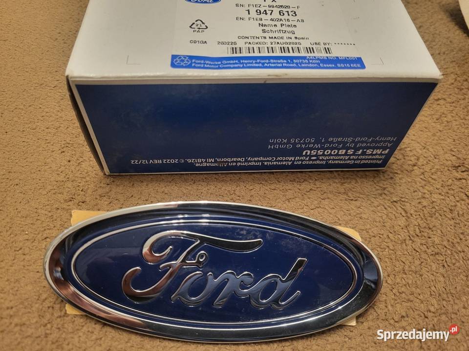 Ford LogoZnaczek Emblemat Ford Ford Focus śląskie Gliwice sprzedam