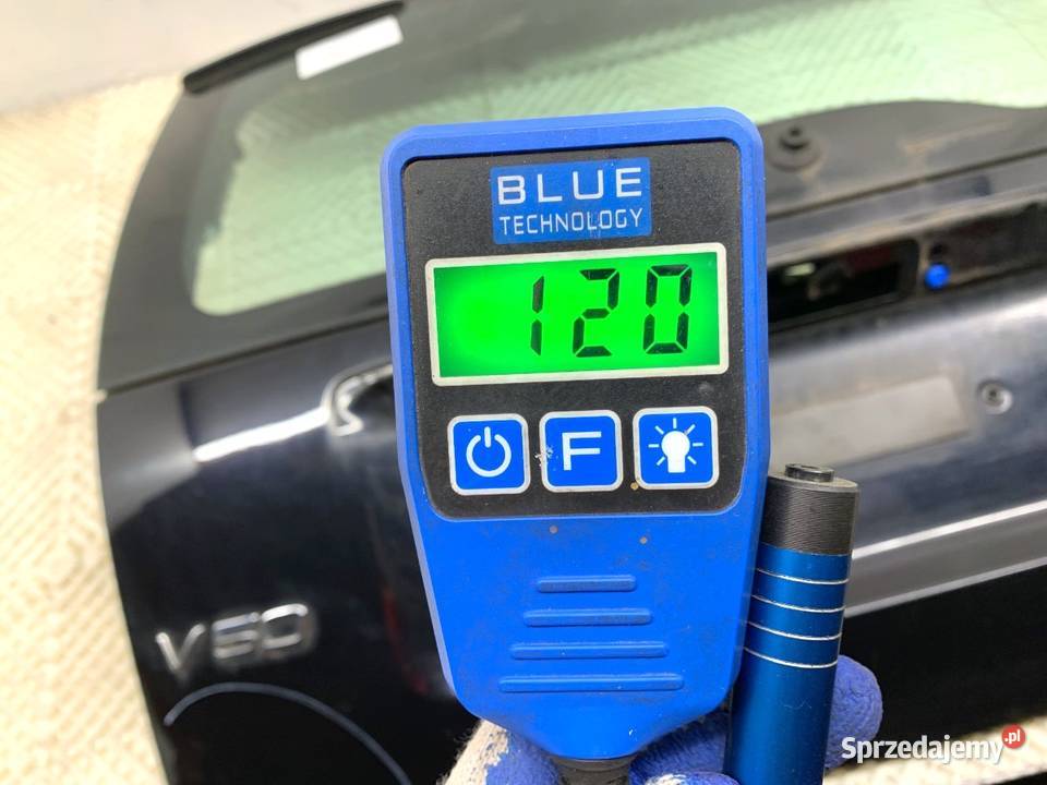 KLAPA TYŁ VOLVO V50 Kombi 0312 CZARNY TYLNA Części samochodowe