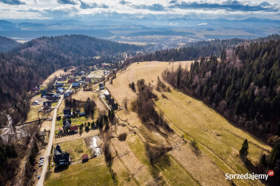 Działka budowlana w Gorcach Łopuszna