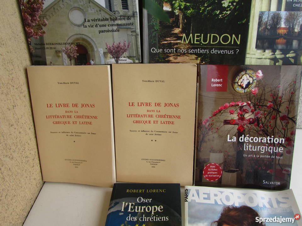 Książki w języku francuskim komplet 7 szt