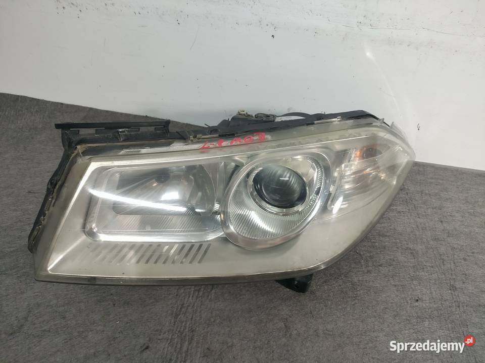 Megane II lift lewa lampa przód europa wielkopolskie Swarzędz