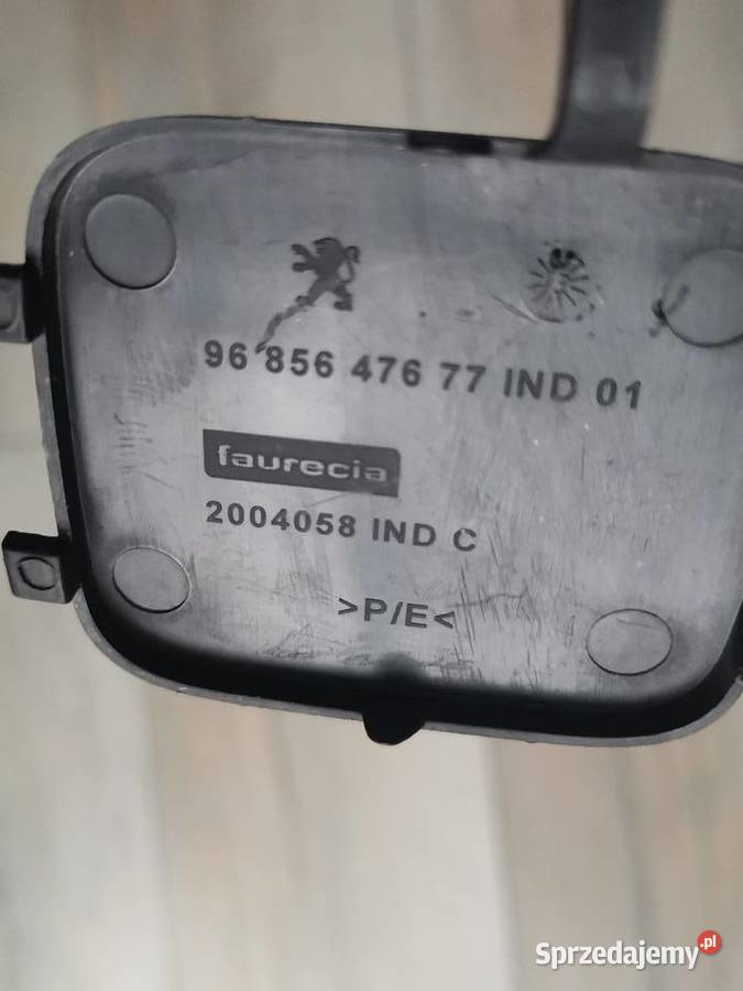 PEUGEOT 3008 09-16 ZAŚLEPKA HAKA TYŁ 9685647677 Międzychód