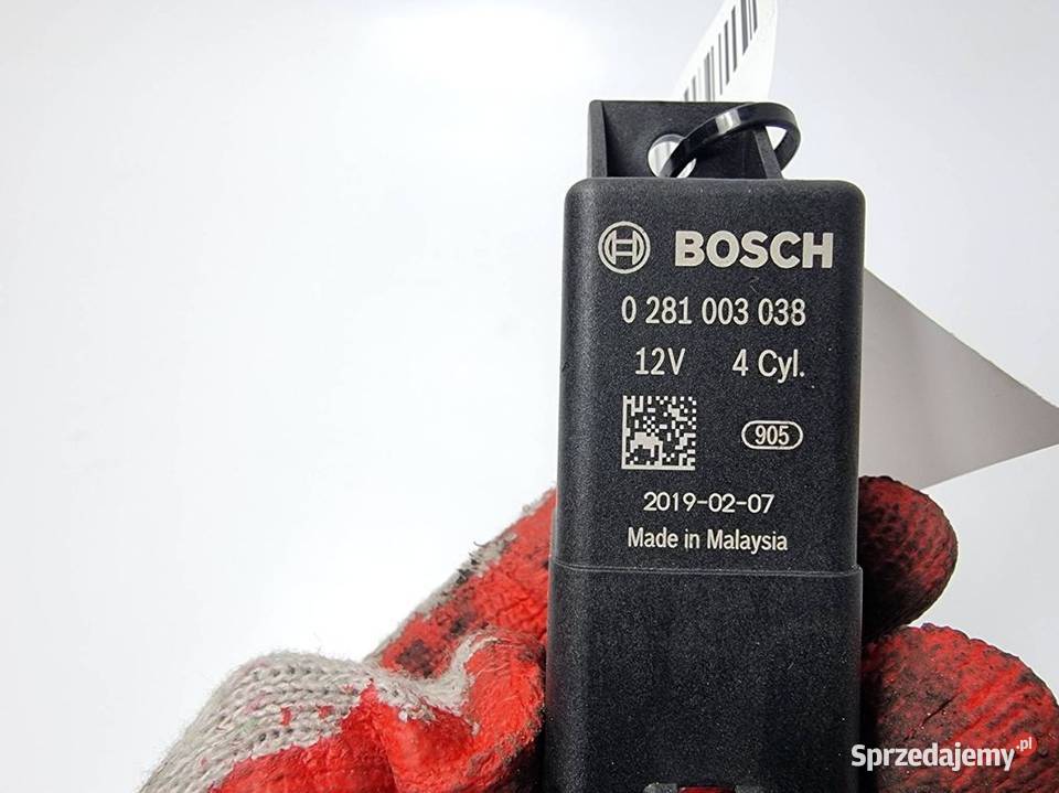 PRZEKAŹNIK ŚWIEC ŻAROWYCH AUDI A4 B9 038907281D osobowe Lipno