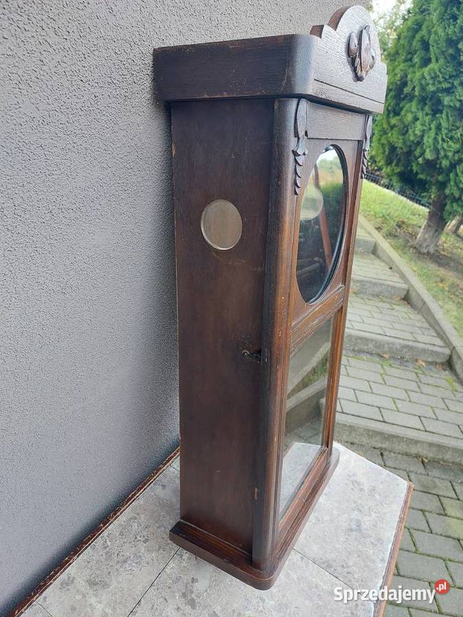 Szafka witrynka z obudowy starego zegara mocna pomorskie Tczew