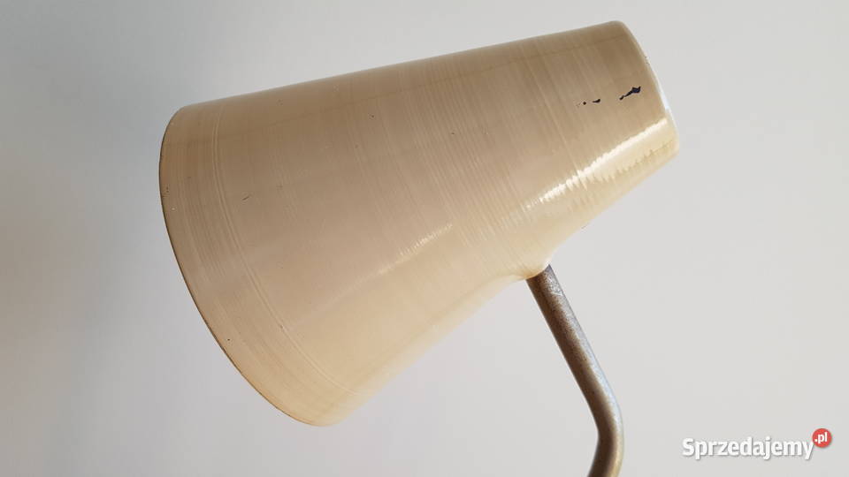Lampa biurowa ST 16 Zaos oświetlenie PRL Dąbrowa Górnicza