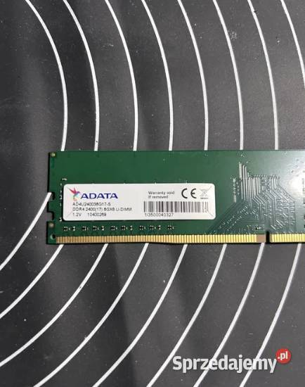 ram 8gb ddr4 adata Pamięci