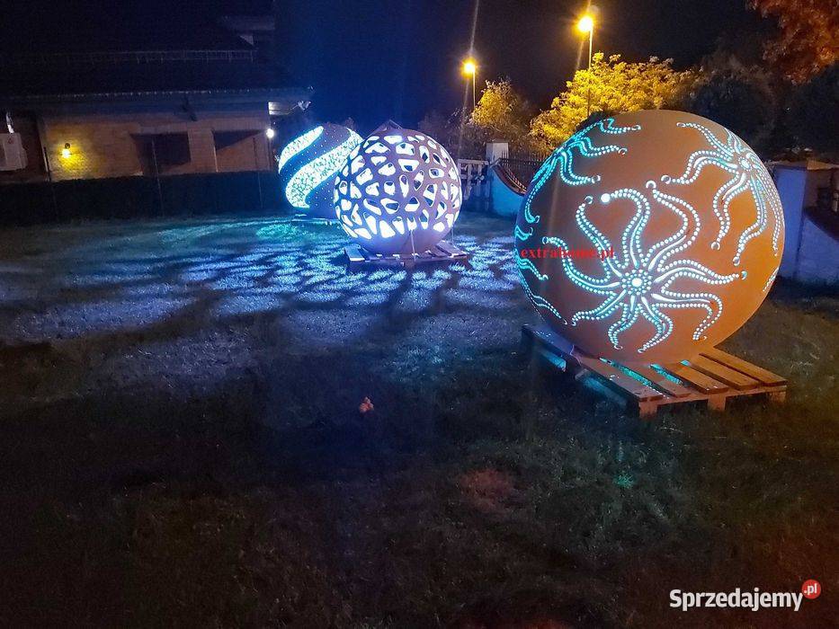 Smok Lampa Led RGB h200 Dekoracja ogrodowa Pozostałe zachodniopomorskie Szczecin sprzedam