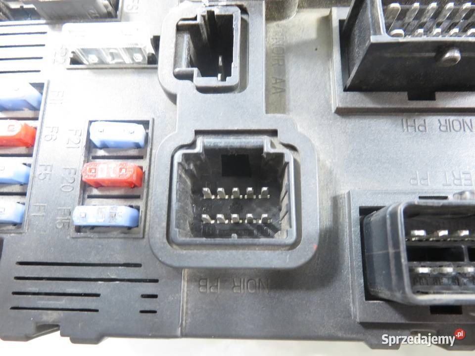 BSI CITROEN BERLINGO I 16 HDI 75 9HW S118085220E Skrzynki bezpieczników
