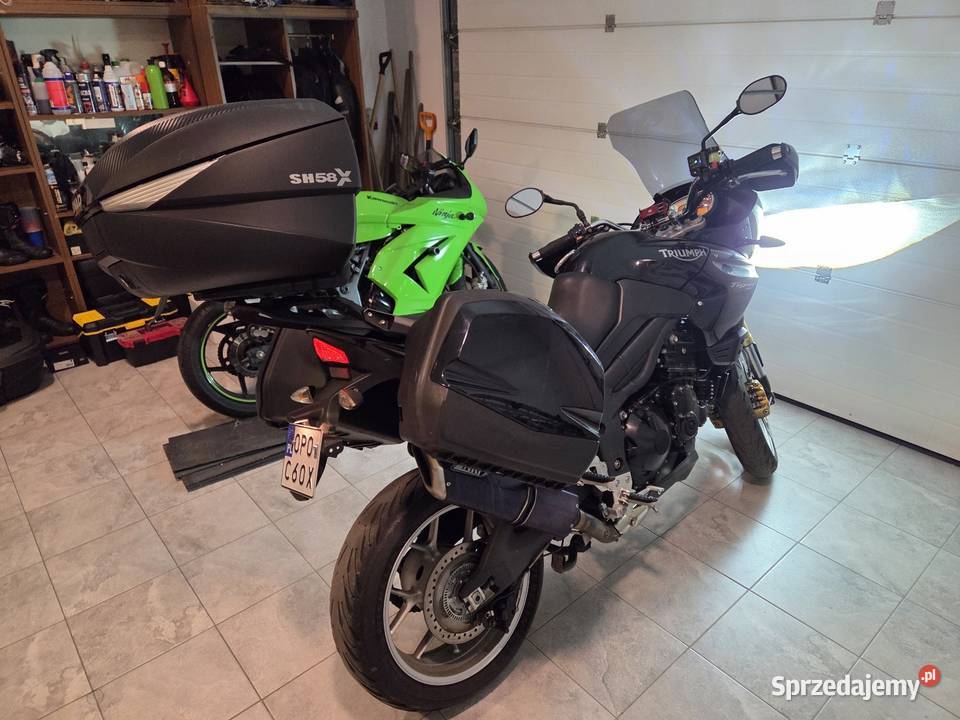 Triumph Tiger 1050 2009 trzy oryginalne kufry 1050cm3 Turawa