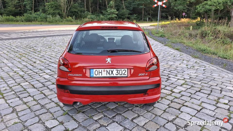 206 plus klimatyzacja 179400km Polska Nowa Wieś